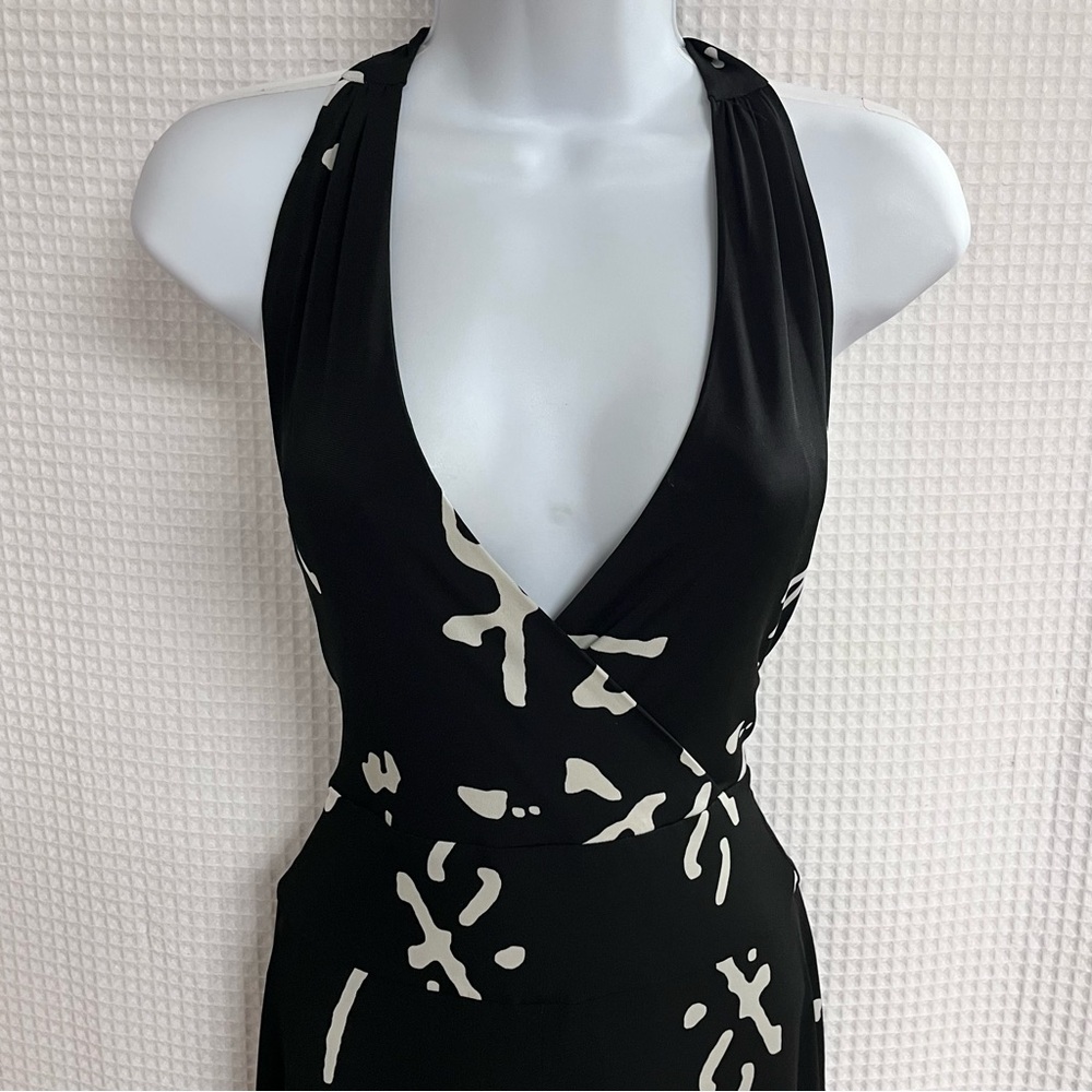 Cache ladies Black and White Jumpsuit size small - Picture 2 of 9